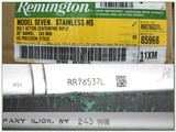 Remington Model Seven stainless 243 HS Precision stock in box! - 4 of 4