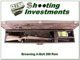 Browning A-Bolt II Medallion 280 Rem with BOSS in hard case - 1 of 4