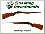 Browning 22 Auto Belgium Takedown 22LR Collector! - 1 of 4