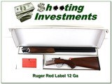 Ruger Red Label 12 Ga unfired in box 28in barrels - 1 of 4