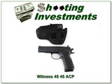 EAA Witness Tangfolio .45 ACP Steel Framed made in Italy - 1 of 4