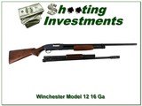 Winchester Model 12 16 Gauge rare 2-barrel set - 1 of 4