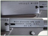 Hi Standard 4in Mod M-100 Dura-Matic 22 cal collector cond! - 4 of 4