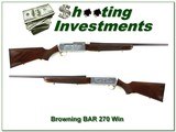 Browning BAR Grade III 270 Win XX Wood! - 1 of 4