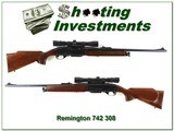 Remington 742 Deluxe in 308 Win with Weaver 2-7 scope - 1 of 4