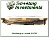 Weatherby Mark V Accumark RC 6.5-300 factory new