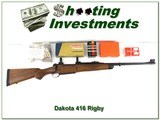 Dakota Model 76 416 Rigby bought in 1995 and never fired! 2 boxes ammo - 1 of 4