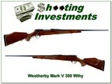 Weatherby Mark V Deluxe 300 Wthy West German 1961 made! - 1 of 4