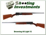 Browning A5 Light 12 1960 Belgium collector! - 1 of 4