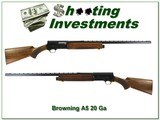 Browning A5 20 Ga 1971 Belgium made unfired! - 1 of 4