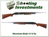 Winchester Model 12 Heavy Duck 1955 made Solid Rib Exc Cond! - 1 of 4