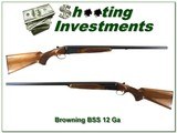 Browning BSS 12 Gauge 28in selectable triggers - 1 of 4