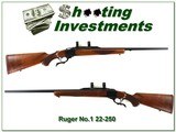 Ruger No.1 B 22-250 Rem 1976 Liberty Exc Cond! - 1 of 4