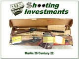 Marlin 39 Century 100-year JM Marked pre-safety 22 in box! - 1 of 4
