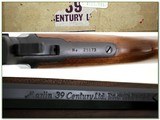Marlin 39 Century 100-year JM Marked pre-safety 22 in box! - 4 of 4