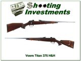 Voere Titan 375 H&H Magnum double set triggers