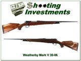 Weatherby Mark V Deluxe 30-06 top condition! - 1 of 4