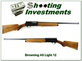 Browning A5 Light 12 64 Belgium Blond 26in IC - 1 of 4