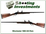 Winchester 1885 High Wall 223 Rem 28in Octagonal barrel - 1 of 4