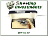 Smith & Wesson Stainless Model 66-2 357 2.5in NIB! - 1 of 4
