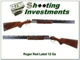Ruger Red Label 12 Ga Red Pad 26in w/ 5 choke tubes - 1 of 4