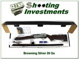 Browning Silver 20 Gauge unfired in box 28in 3in Magnum - 1 of 4