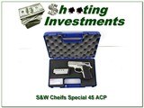 Smith & Wesson CS45 Chiefs Special 45 ACP Silver 2 Mags - 1 of 4