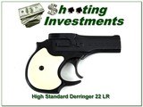 High Standard Model Hi-Standard D-101 .22 LR Derringer 3.5" 2-Shot - 1 of 4