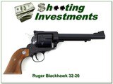 Ruger Blackhawk Buckeye 32-20 6 5/8in Exc Cond - 1 of 4