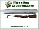Kimber of Oregon Model 82 Classic 22 unfired and New in BOX! - 1 of 4