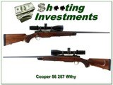 Cooper Model 56 in 257 Weatherby w/ Huskemaw 5-20 scope - 1 of 4