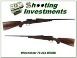 Winchester 70 Featherweight 223 WSSM like new!