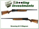 Browning Belgium A5 Magnum 12 Ga 69 Belgium unfired! - 1 of 4