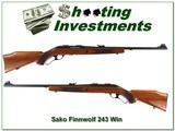 Sako Finnwolf VL63 in the harder to find 243 collector! - 1 of 4