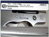 Colt Python 357 Mag 6in polished stainless like new in box - 4 of 4