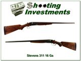 Stevens Model 311 SxS 16 Gauge made by Savage - 1 of 4
