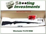 Winchester Model 70 Coyote 270 WSM NIB