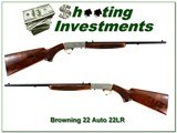 Browning 22 Auto Grade 2 made in Belgium in 1963 - 1 of 4