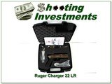 Ruger Charger 22 Laminated takedown pistol 2 mags bi-pod ANIC - 1 of 4