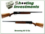 Browning A5 Light 12 70 Belgium Exc Cond! - 1 of 4