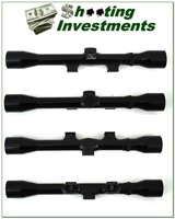 Weatherby XXII 4X 22 Rimfire rifle scope like new collector cond - 1 of 1