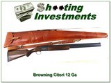 Browning Lightning Sporting Clays Edition Citori 12 Ga with leather case - 1 of 4