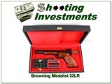 Browning Medalist 22 Auto 1964 Belgium exc cond in case! - 1 of 4