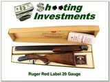 Ruger Red Label 1979 early 20 Gauge unfired in box! - 1 of 4