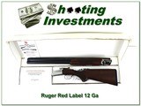 Ruger Red Label 12 Ga near new in box! - 1 of 4