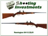 Remington 541-S 22 LR Engraved Sporter Deluxe - 1 of 4