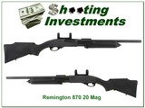 Remington 870 20 Gauge 18in rifled barrel youth - 1 of 4