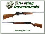 Browning A5 12 Gauge 69 Belgium 26in VR IC near new! - 1 of 4