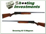 Browning A5 61 Belgium Magnum 12 Ga - 1 of 4