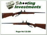 Ruger No.1 V 22-250 Varmint near new! - 1 of 4